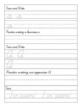 Load image into Gallery viewer, My Motivational Cursive Handwriting & Multiplication Workbook for Beginners