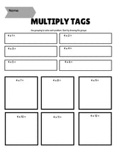 Load image into Gallery viewer, My Motivational Cursive Handwriting & Multiplication Workbook for Beginners