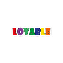 Load image into Gallery viewer, Lovable Bubble-free stickers