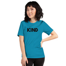 Load image into Gallery viewer, Kind Black Short-Sleeve Unisex T-Shirt