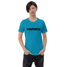 Load image into Gallery viewer, Youthful Black Short-Sleeve Unisex T-Shirt