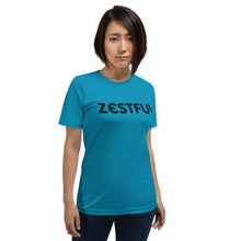 Load image into Gallery viewer, Zestful Black Short-Sleeve Unisex T-Shirt