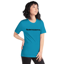 Load image into Gallery viewer, Quintessential Black Short-Sleeve Unisex T-Shirt