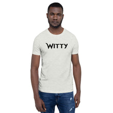 Load image into Gallery viewer, Witty Black Short-Sleeve Unisex T-Shirt