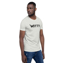 Load image into Gallery viewer, Witty Black Short-Sleeve Unisex T-Shirt