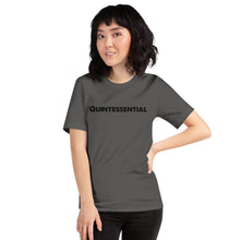 Load image into Gallery viewer, Quintessential Black Short-Sleeve Unisex T-Shirt