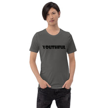 Load image into Gallery viewer, Youthful Black Short-Sleeve Unisex T-Shirt
