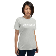Load image into Gallery viewer, Zestful White Short-Sleeve Unisex T-Shirt