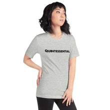 Load image into Gallery viewer, Quintessential Black Short-Sleeve Unisex T-Shirt
