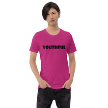Load image into Gallery viewer, Youthful Black Short-Sleeve Unisex T-Shirt