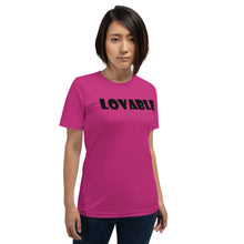 Load image into Gallery viewer, Lovable Motivational Short-Sleeve Unisex T-Shirt