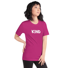 Load image into Gallery viewer, Kind White Short-Sleeve Unisex T-Shirt