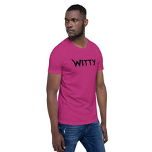 Load image into Gallery viewer, Witty Black Short-Sleeve Unisex T-Shirt