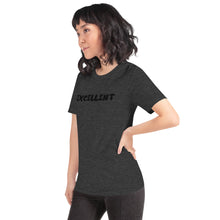 Load image into Gallery viewer, Excellent Black Short-Sleeve Unisex T-Shirt
