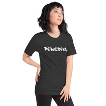 Load image into Gallery viewer, Powerful White Short-Sleeve Unisex T-Shirt