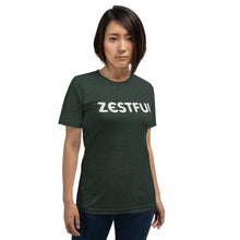 Load image into Gallery viewer, Zestful White Short-Sleeve Unisex T-Shirt