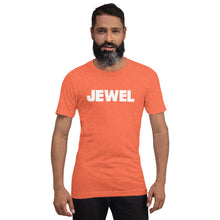Load image into Gallery viewer, Jewel White Short-Sleeve Unisex T-Shirt