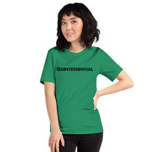 Load image into Gallery viewer, Quintessential Black Short-Sleeve Unisex T-Shirt
