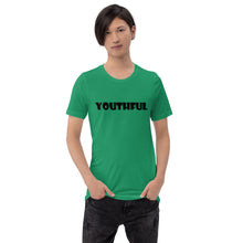 Load image into Gallery viewer, Youthful Black Short-Sleeve Unisex T-Shirt