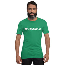 Load image into Gallery viewer, Courageous Motivational Short-Sleeve Unisex T-Shirt