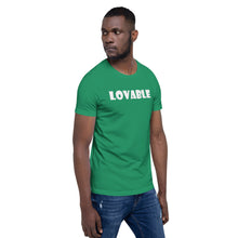 Load image into Gallery viewer, Lovable Motivational Short-Sleeve Unisex T-Shirt