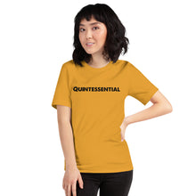 Load image into Gallery viewer, Quintessential Black Short-Sleeve Unisex T-Shirt