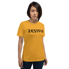 Load image into Gallery viewer, Zestful Black Short-Sleeve Unisex T-Shirt