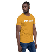 Load image into Gallery viewer, Lovable Motivational Short-Sleeve Unisex T-Shirt