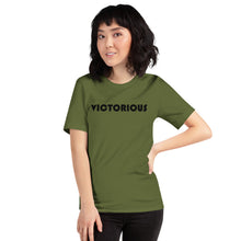 Load image into Gallery viewer, Victorious Black Short-Sleeve Unisex T-Shirt