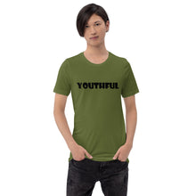 Load image into Gallery viewer, Youthful Black Short-Sleeve Unisex T-Shirt