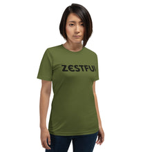 Load image into Gallery viewer, Zestful Black Short-Sleeve Unisex T-Shirt