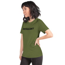 Load image into Gallery viewer, Excellent Black Short-Sleeve Unisex T-Shirt