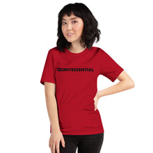 Load image into Gallery viewer, Quintessential Black Short-Sleeve Unisex T-Shirt