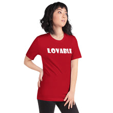 Load image into Gallery viewer, Lovable Motivational Short-Sleeve Unisex T-Shirt