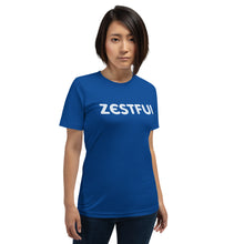 Load image into Gallery viewer, Zestful White Short-Sleeve Unisex T-Shirt