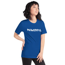 Load image into Gallery viewer, Powerful White Short-Sleeve Unisex T-Shirt