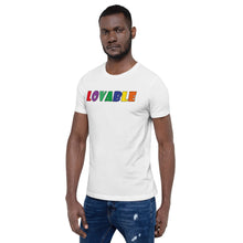 Load image into Gallery viewer, Lovable Motivational Short-Sleeve Unisex T-Shirt