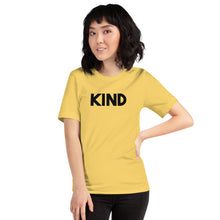 Load image into Gallery viewer, Kind Black Short-Sleeve Unisex T-Shirt