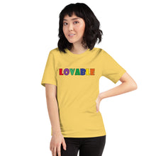 Load image into Gallery viewer, Lovable Multi Short-Sleeve Unisex T-Shirt