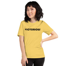 Load image into Gallery viewer, Victorious Black Short-Sleeve Unisex T-Shirt