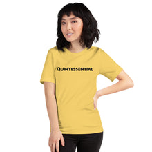 Load image into Gallery viewer, Quintessential Black Short-Sleeve Unisex T-Shirt