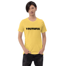 Load image into Gallery viewer, Youthful Black Short-Sleeve Unisex T-Shirt