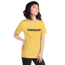 Load image into Gallery viewer, Excellent Black Short-Sleeve Unisex T-Shirt