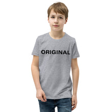 Load image into Gallery viewer, Original Black Youth Short Sleeve T-Shirt