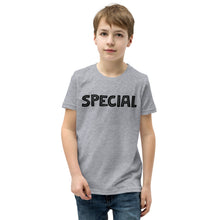 Load image into Gallery viewer, Special Black Youth Short Sleeve T-Shirt
