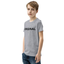 Load image into Gallery viewer, Original Black Youth Short Sleeve T-Shirt