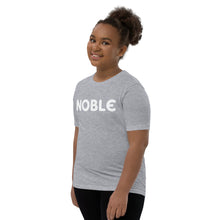 Load image into Gallery viewer, Noble White Youth Short Sleeve T-Shirt