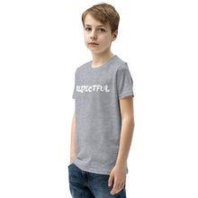Load image into Gallery viewer, Respectful White Youth Short Sleeve T-Shirt