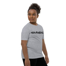 Load image into Gallery viewer, Courageous Black Youth Short Sleeve T-Shirt
