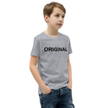 Load image into Gallery viewer, Original Black Youth Short Sleeve T-Shirt